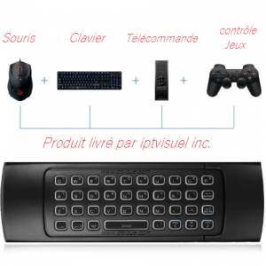 Télécommande - clavier - souris- 3en1 – Image 3