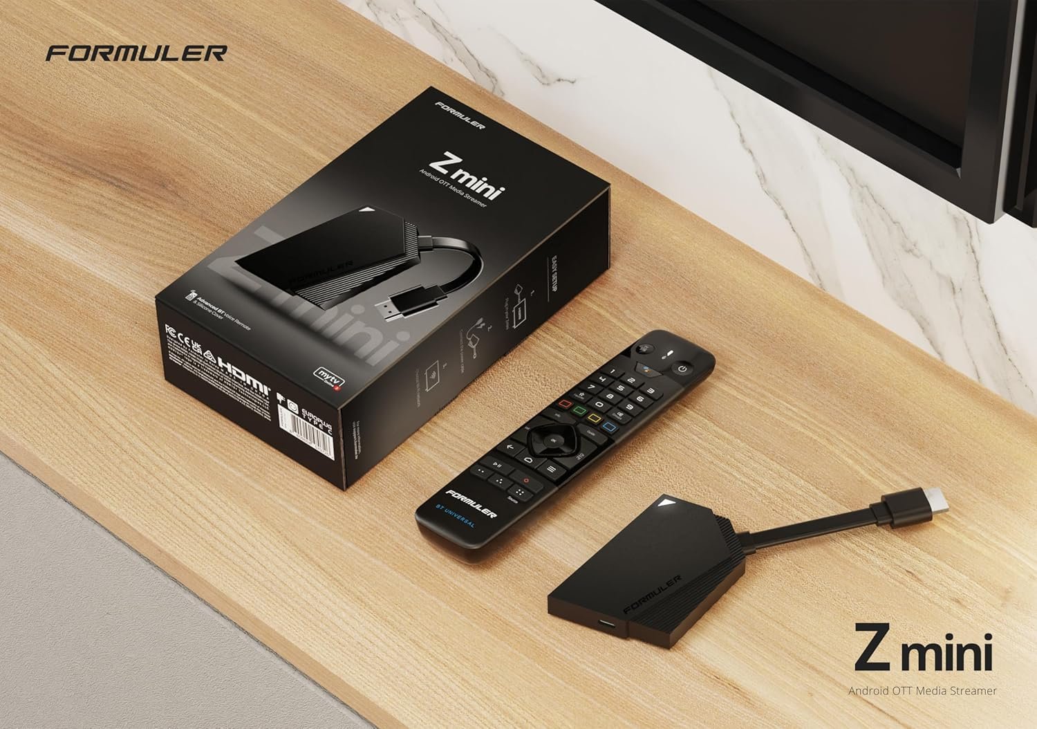Formuler Z Mini 4K Android 12, Lecteur multimédia OTT, boîtier de